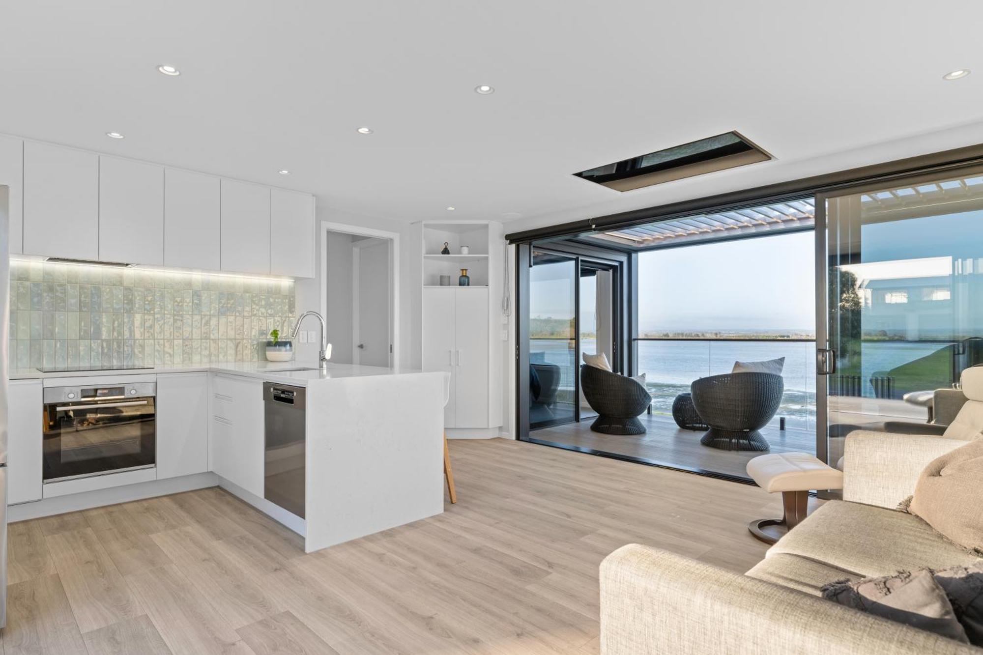 Pukehina Estuary Sunset Views Townhouse & Studio Extérieur photo